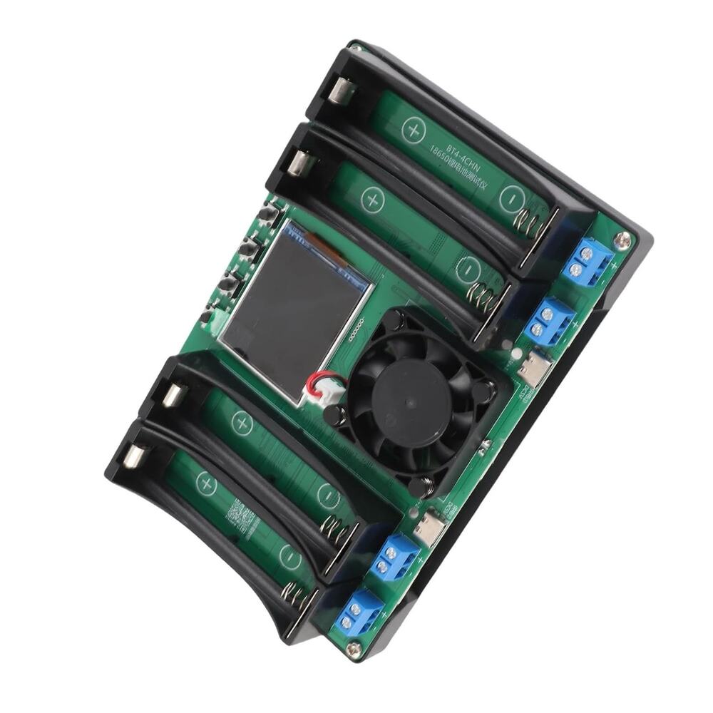 4-Channel Battery Capacity Tester with Auto Discharge, Internal Resistance Meter - Picture 5 of 6